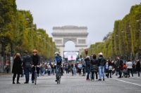 Paris holds a city-wide ‘car-free’ day