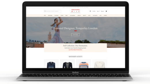 This luxury e-tailer lets customers build their own shopping street