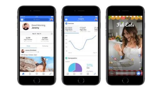 Facebook officially launches mobile app, educational site for video creators