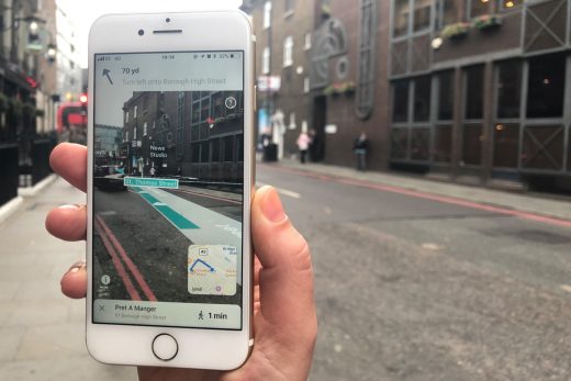 AR navigation app promises better accuracy than GPS alone