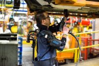 Ford tests exoskeleton to ease strain on factory workers