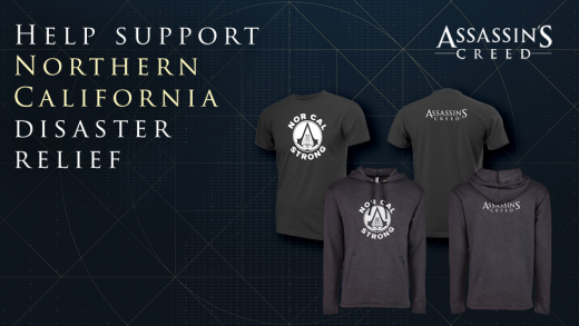 Limited Edition Assassin’s Creed Shirt Sales to Support Fire Relief