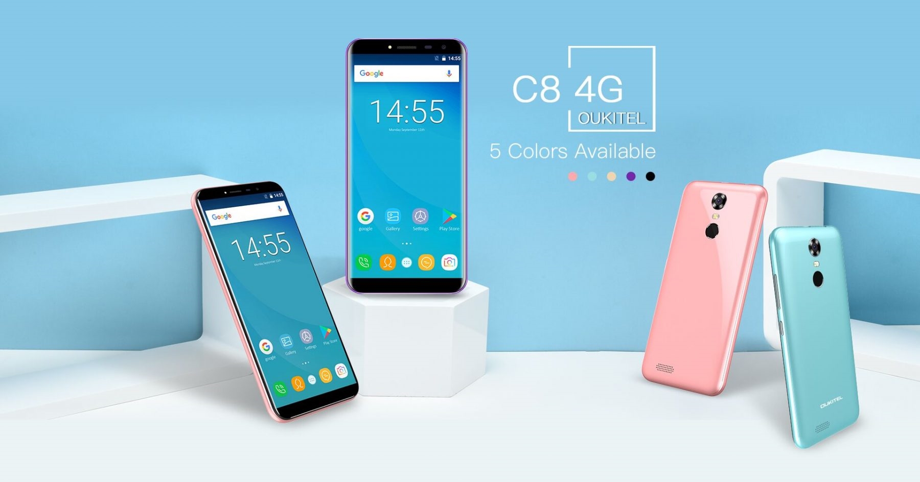 OUKITEL C8 4G Announced to Bring Better Connectivity Than the Original C8 | DeviceDaily.com