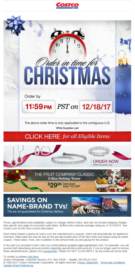 Costco email | DeviceDaily.com