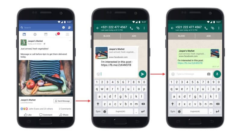 Facebook ads can now link to brands’ WhatsApp accounts | DeviceDaily.com Facebook ads can now link to brands’ WhatsApp accounts | DeviceDaily.com