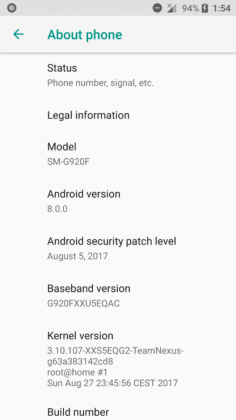 How to Update Galaxy S6 to Android Oreo (Unofficial Beta ROM) | DeviceDaily.com