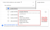 Google’s new custom intent audiences and you