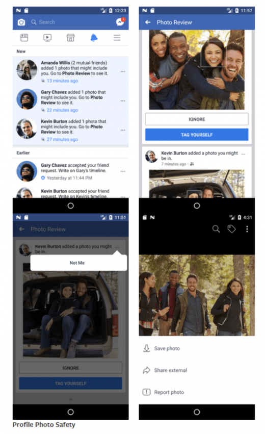 Facebook begins using face recognition tech to help users better manage their identity on the platform