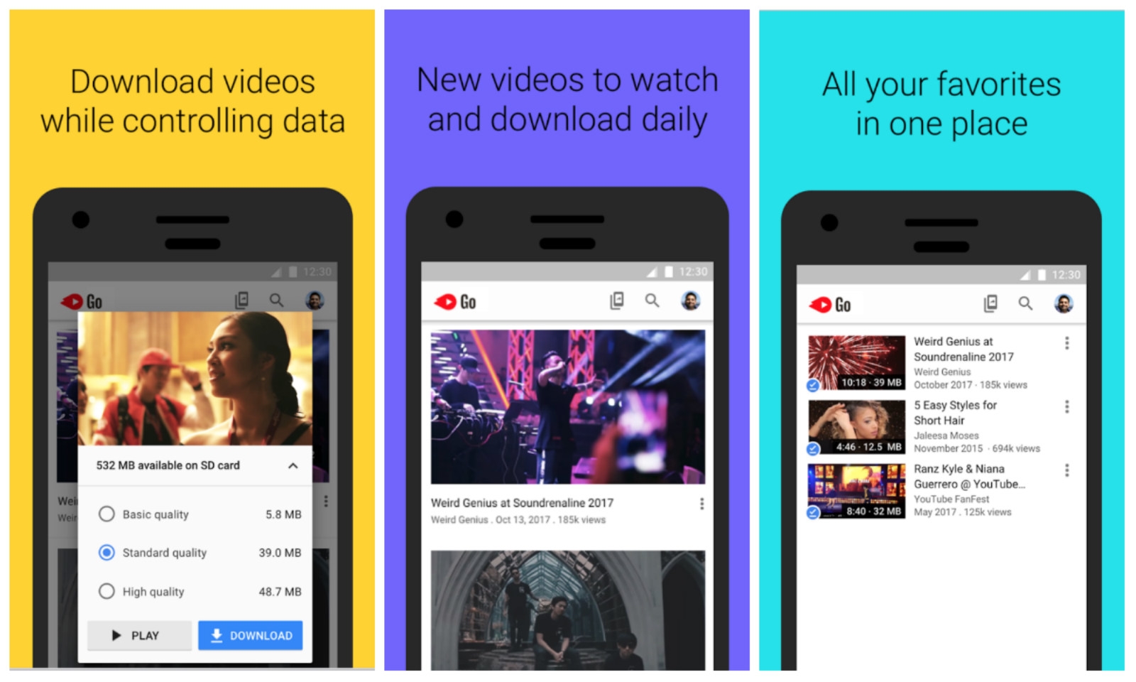 Google's lightweight YouTube Go app is out of beta | DeviceDaily.com