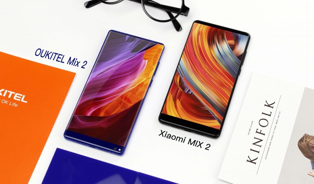 [Video] OUKITEL MIX 2 vs. Mi MIX 2: Appearance and Performance Compared in Hands-On Video | DeviceDaily.com