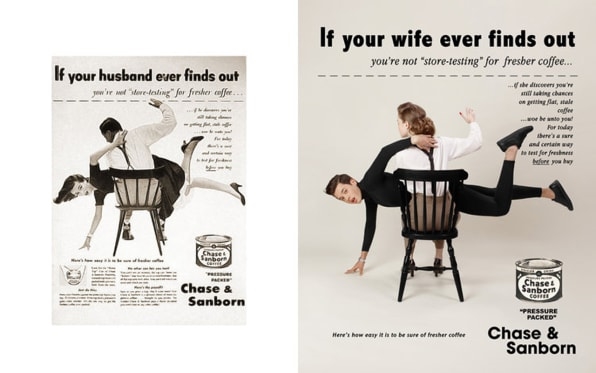 This Photographer Flips Gender Roles In Sexist “Mad Men” Era Ads | DeviceDaily.com