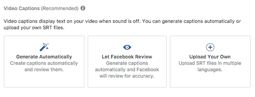 facebook video ads how to add captions | DeviceDaily.com