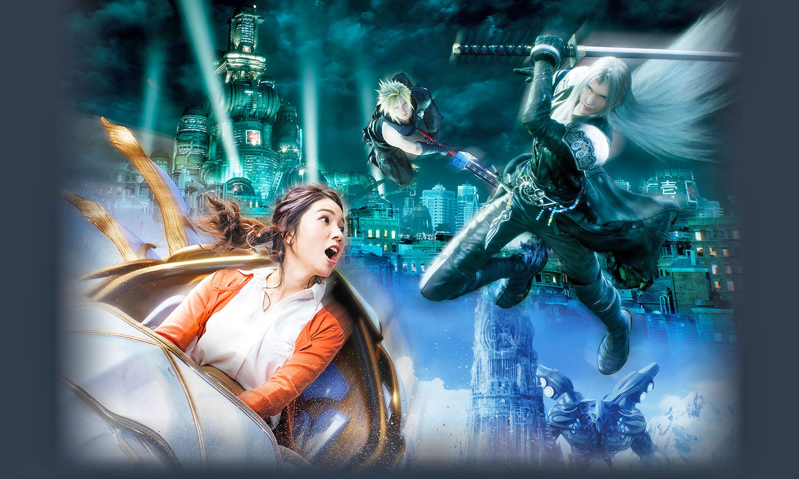 A 'Final Fantasy' VR coaster is coming to Universal Studios Japan | DeviceDaily.com