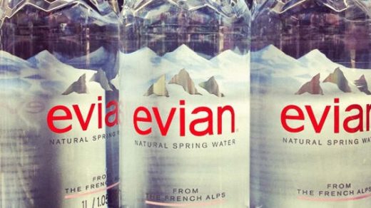 Evian Will Make All Its Water Bottles Out Of 100% Recycled Plastic