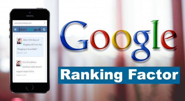 Google Makes Mobile Page Speed A Ranking Factor In Search | DeviceDaily.com