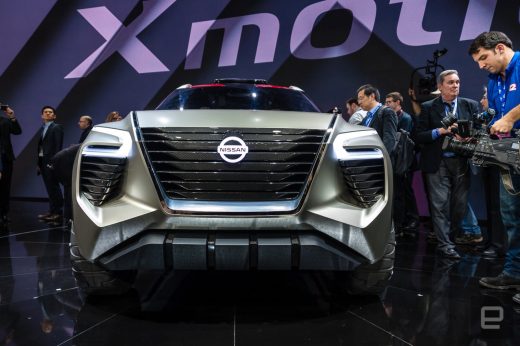 Nissan’s Xmotion concept swaps key fobs for fingerprints