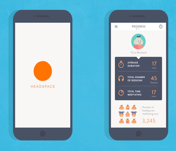 Headspace app screenshot | DeviceDaily.com