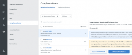 Helpshift adds a GDPR compliance tool