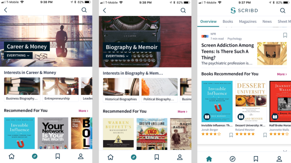 Scribd’s Quest To Be “The Netflix Of Reading” Is Finally Paying Off | DeviceDaily.com