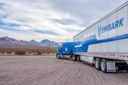 Embark’s self-driving semi completes trip from California to Florida
