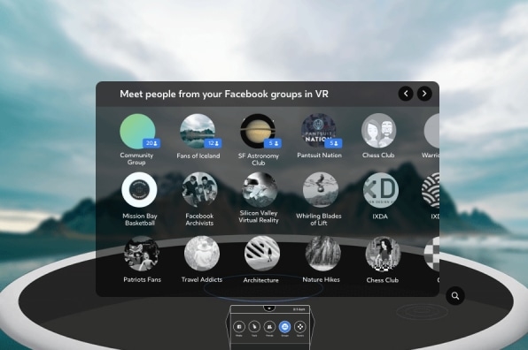 Facebook will now let you hang out with your interest group in VR | DeviceDaily.com