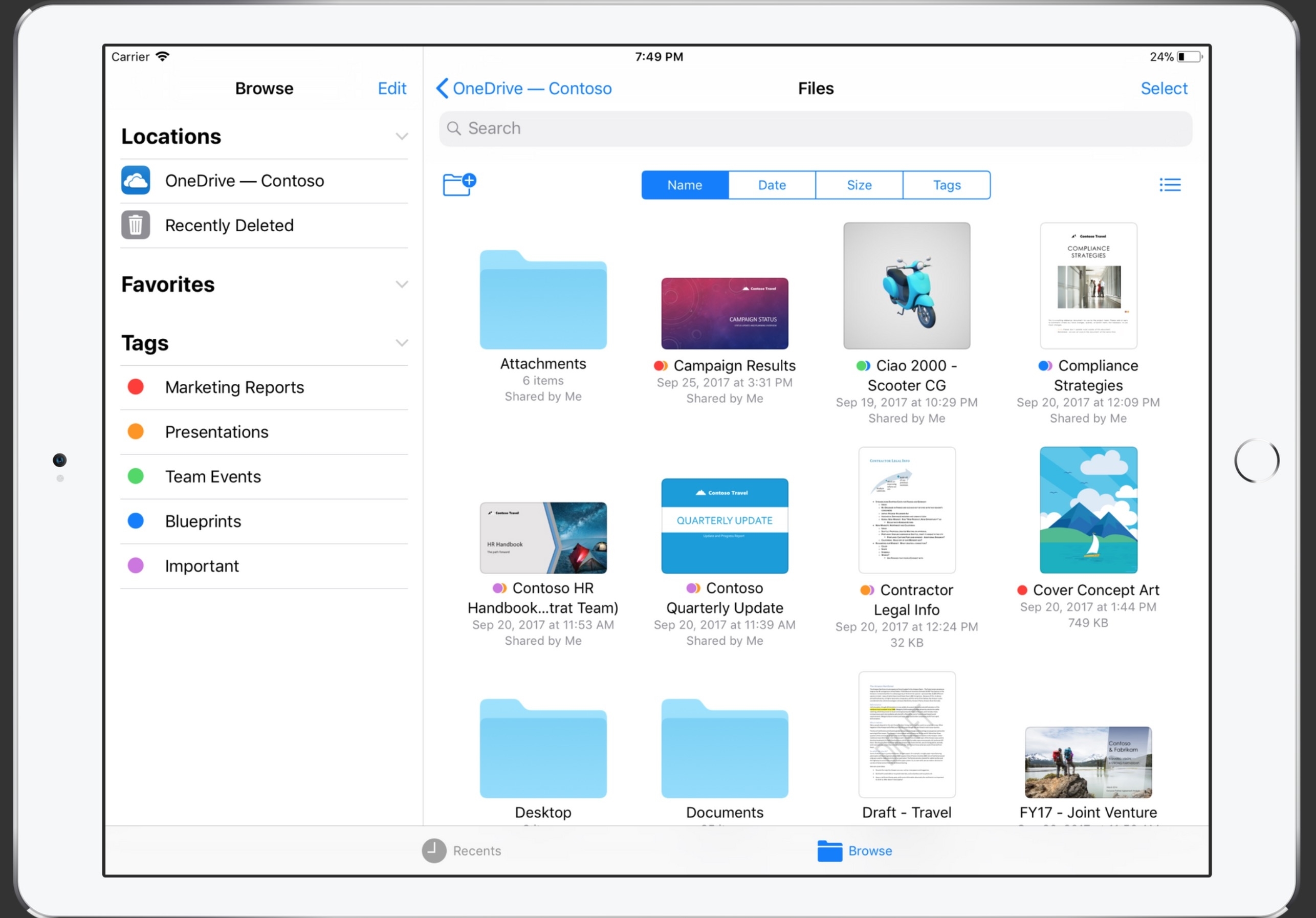 Microsoft adds support for iOS Files app, drag and drop to OneDrive | DeviceDaily.com
