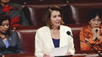 Pelosi held the House floor for 8 hours without sitting–and in heels