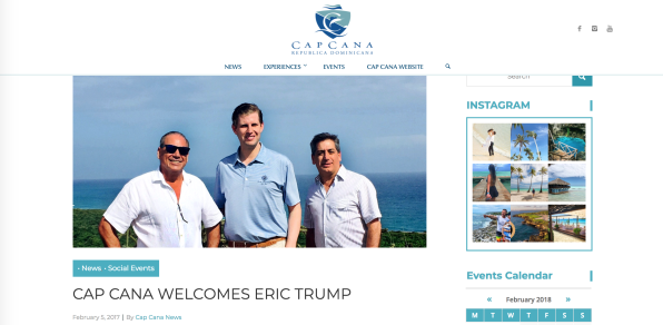 Trump Organization Revives Project In Dominican Republic, Roiling Local Politics | DeviceDaily.com