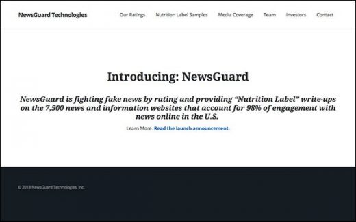Brill, Crovitz Launch NewsGuard To Rate Sources, Fight Fake News
