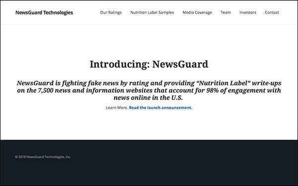 Brill, Crovitz Launch NewsGuard To Rate Sources, Fight Fake News | DeviceDaily.com