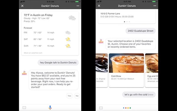 Dunkin's Donuts Links Google Assistant To Ordering | DeviceDaily.com