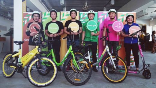 Grab has launched a bike-sharing service in Singapore
