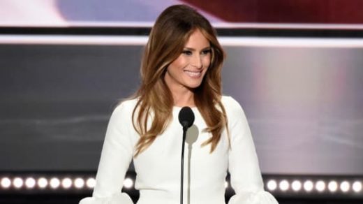 Melania Trump will meet with tech giants to talk about “kindness online”