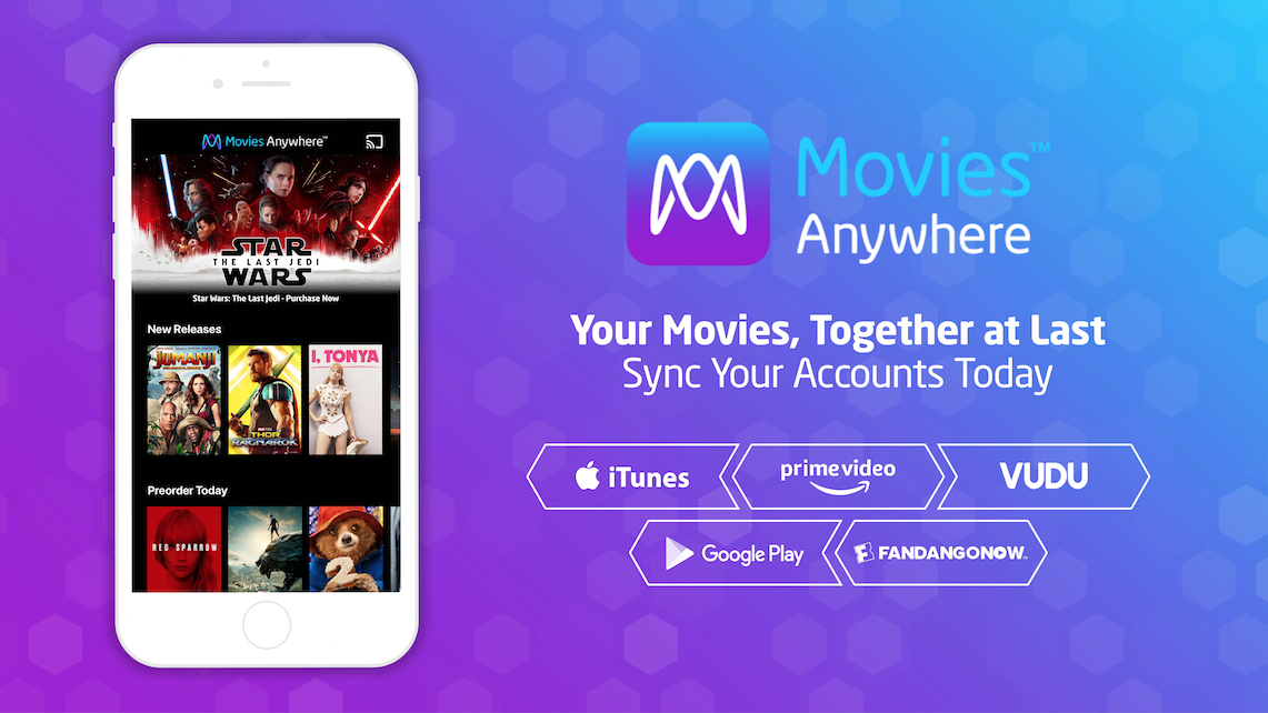 Movies Anywhere includes your FandangoNOW flicks | DeviceDaily.com