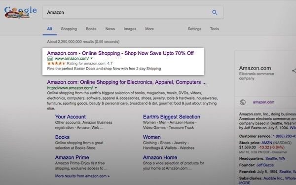 Hackers Use Google To Serve Amazon Scam Ads, Again | DeviceDaily.com