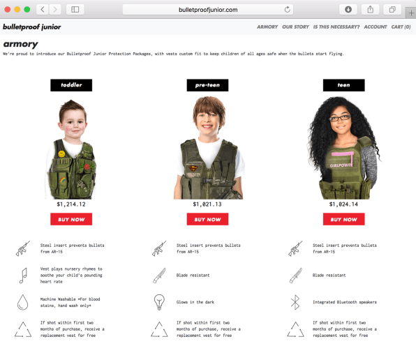 These Bulletproof Vests For Kids Are Perfect For The Next School Shooting | DeviceDaily.com