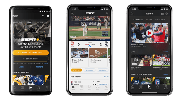 ESPN’s Streaming Service Is A Peek At The Future Of ESPN—And Disney | DeviceDaily.com