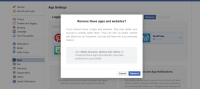 Facebook is now giving users the option to remove apps in bulk