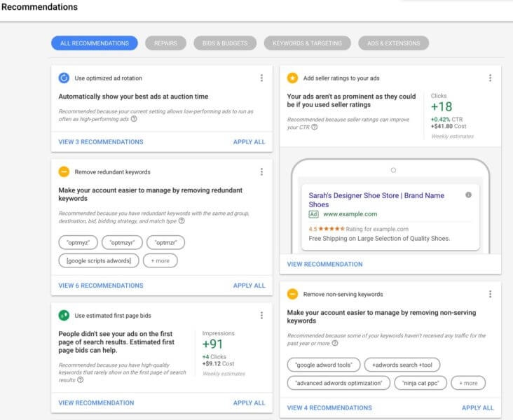 Four ways to remain productive when the AdWords interface changes | DeviceDaily.com