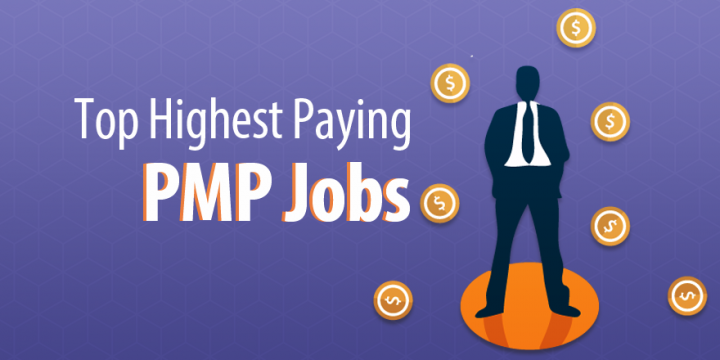 top highest paying PMP jobs graphic | DeviceDaily.com