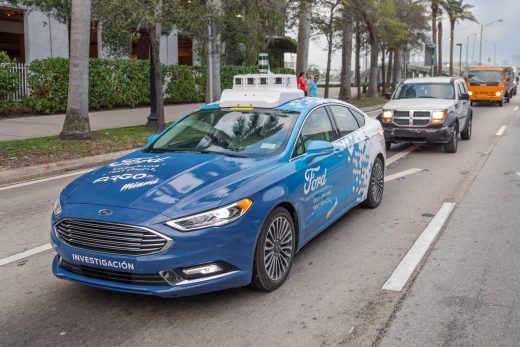 Ford’s self-driving car network will launch ‘at scale’ in 2021