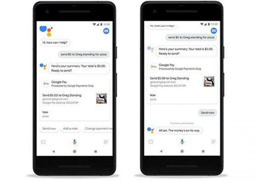 Google Assistant Taught To Transfer Money
