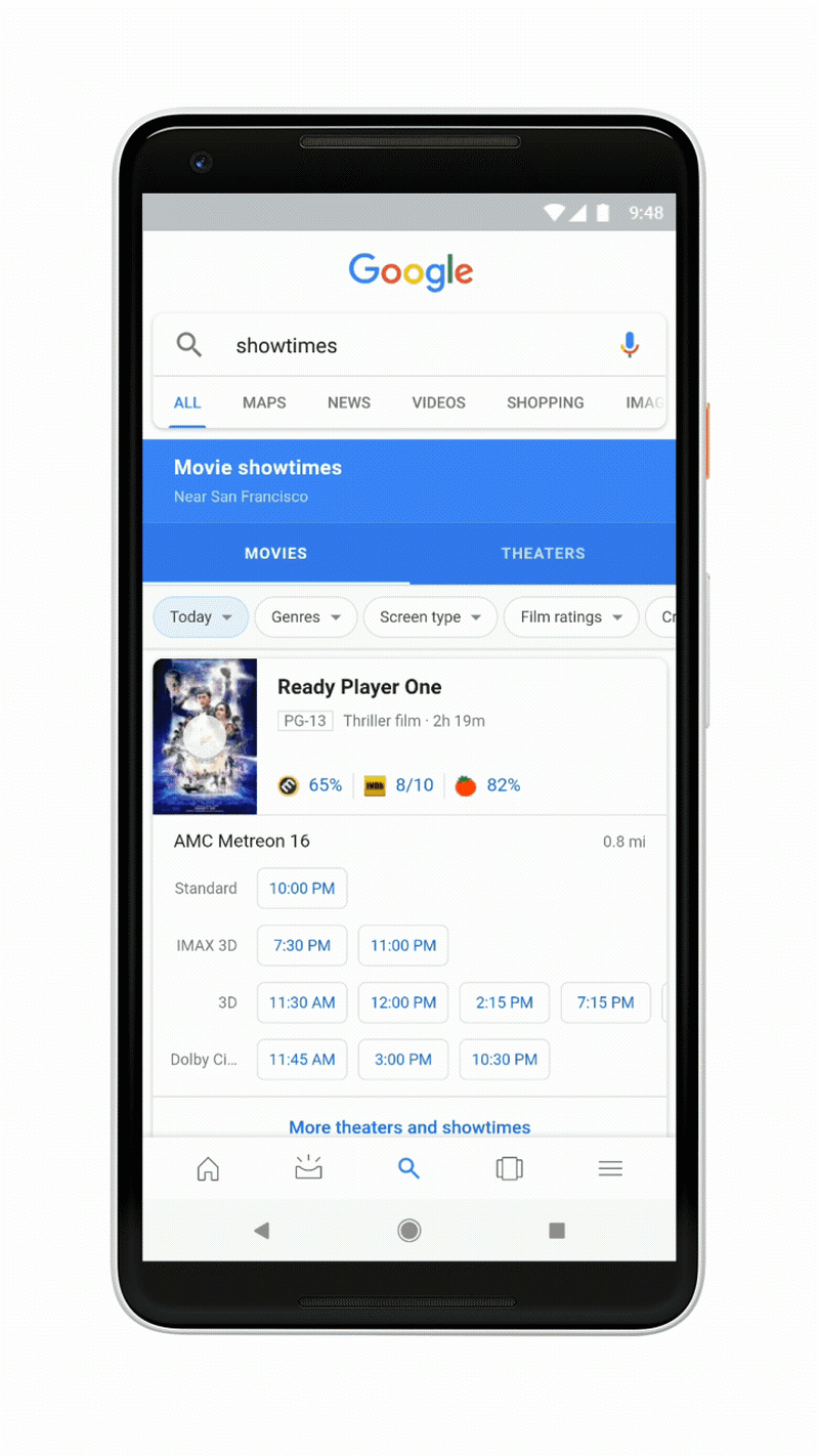 Google puts movie info, reviews and showtimes all in one spot | DeviceDaily.com