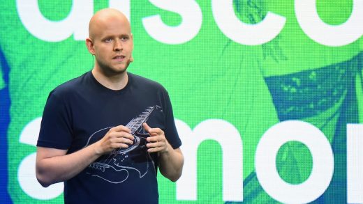 Here’s how Spotify’s stock price did on its first day of trading