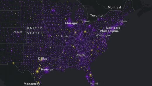 TurboTax or CPA or H&R Block? This surprisingly peppy tax map tells you how people file