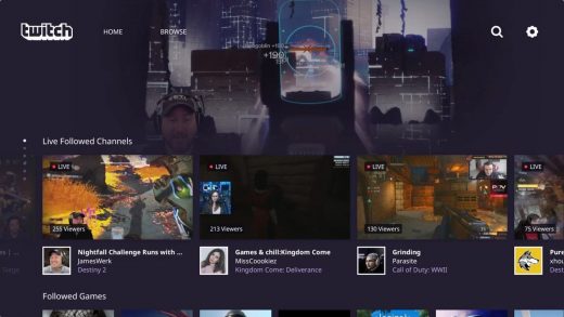 Twitch app for PS4 gets a much-needed interface makeover