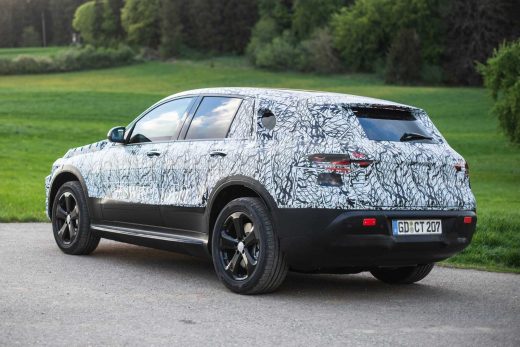 Mercedes shows off its EQC electric SUV prototype