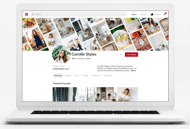 Pinterest redesigns business profile pages with monthly viewer counts | DeviceDaily.com