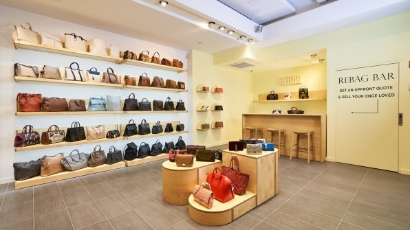 Rebag just opened its first permanent NYC store as the luxury resale market blows up | DeviceDaily.com