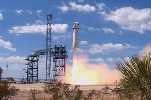 Blue Origin completes its highest-ever test flight